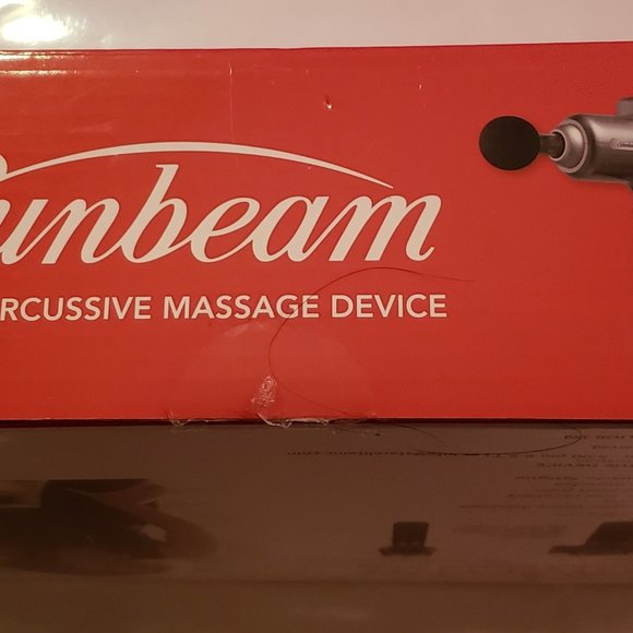 Powerful Massage Gun Gift set with 4 attachments by Sunbeam - Picture 13 of 15